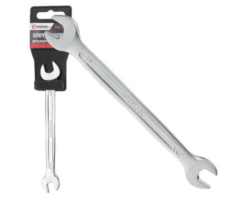 Ключ ріжковий 10х11мм INTERTOOL