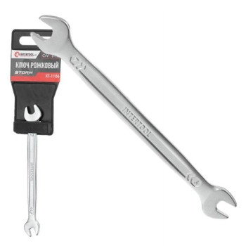 Ключ ріжковий 6х7мм INTERTOOL
