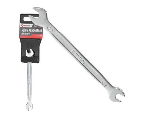 Ключ ріжковий 6х7мм INTERTOOL