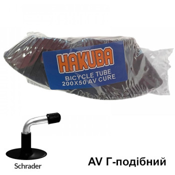 Камера 8 (200 x 50) A/V Hakuba з кривим ніпелем Cure