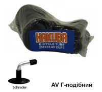 Камера 10 (255 x 55) A/V Hakuba з кривим ніпелем Cure
