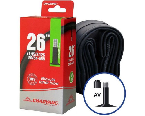 Велокамера Chaoyang 26" 1.95/2.125 A/V48