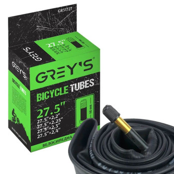 Велокамера Grey's 27.5 x 2.20 / 2.40 AV (48 мм)