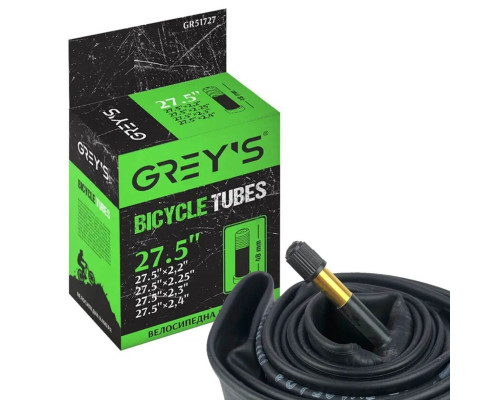 Велокамера Grey's 27.5 x 2.20 / 2.40 AV (48 мм)