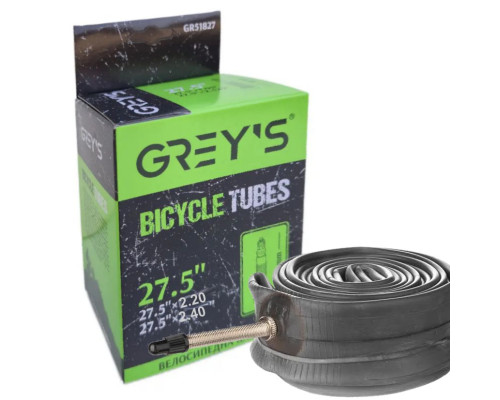 Велокамера Grey's 27.5 x 2.20 / 2.40 FV Presta (48 мм)
