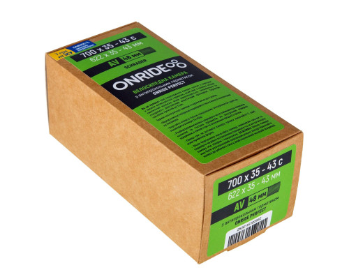 Камера з герметиком ONRIDE Perfect 700 x 35/43C AV 48 (проколи до 3 мм)