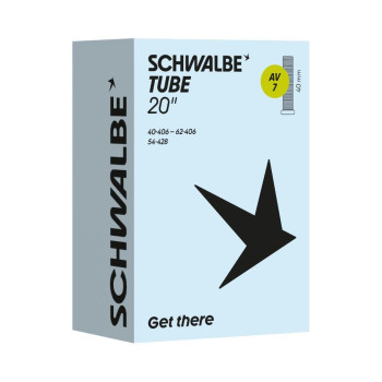 Камера Schwalbe AV 7 Standard 20" (40/62-406) 40мм AGV