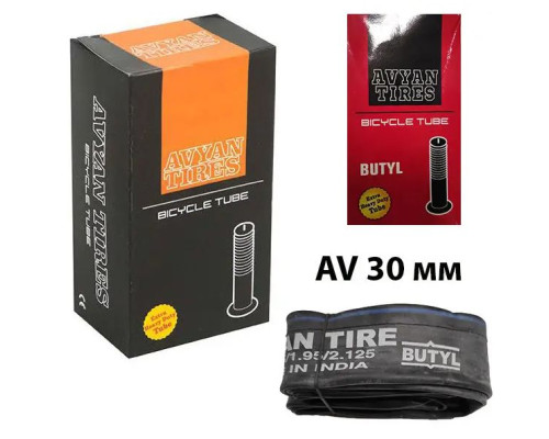 Велокамера Avyan MRH 26 x 1,75 / 2,125 AV 30 мм 