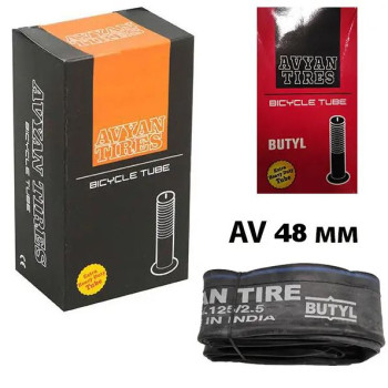 Велокамера Avyan MRH 26 x 2,125 / 2,50 AV 48 мм