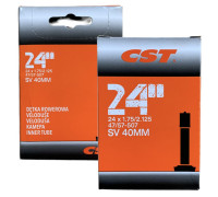 Велокамера CST 24 х 1,75/2,125 AV 48 мм