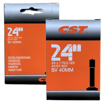 Велокамера CST 24 х 1,75/2,125 AV 48 мм