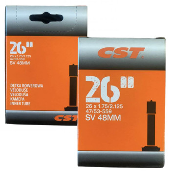 Велокамера CST 26 х 1.75/2.125 A/V 48 мм