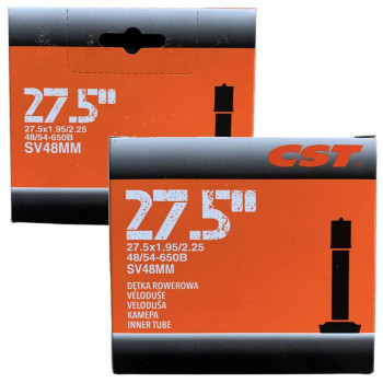 Велокамера CST 27.5 x 1.95/2.25 AV 48 mm