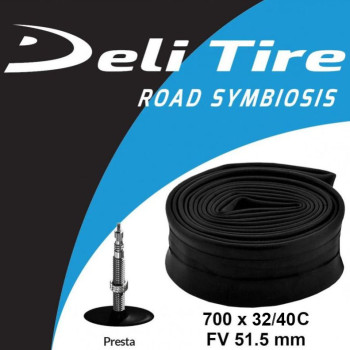Велокамера DeliTire 700 х 32/40C F/V