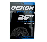 Велокамера GEKON 26 x 1 3/8 (37-590) AV 40 мм