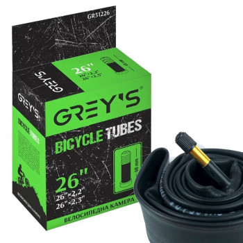 Велокамера Grey's 26 x 2.20 / 2.30 AV (48 мм)