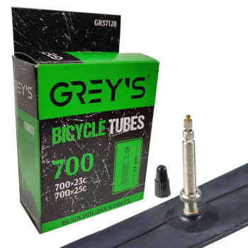 Велокамера Grey's 700 x 23/25C FV Presta (48 мм)