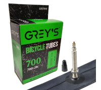 Велокамера Grey's 700 x 28C FV Presta (48 мм)
