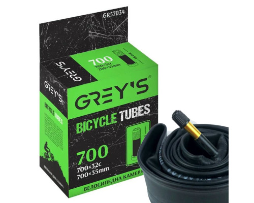 Велокамера Grey's 700 x 32C AV (48мм)
