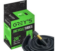 Велокамера Grey's 28 x 1.75 AV (48 мм)