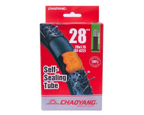 Велокамера - самоклейка Chaoyang 28 x 1,75 A/V 48mm