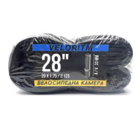 Велокамера Veloritm 28 х 1,75/2,125 (A/V)