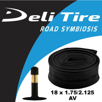 Велокамера DeliTire 18 x 1.75/2.125