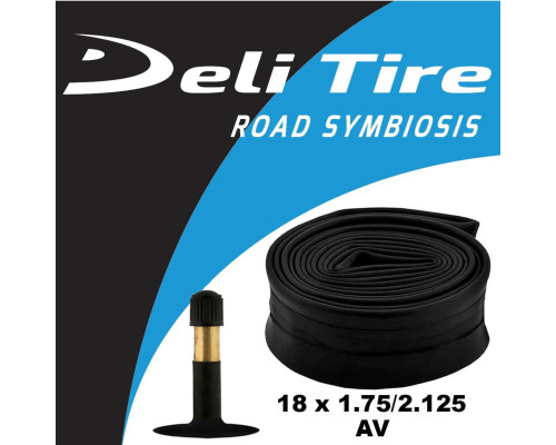 Велокамера DeliTire 18 x 1.75/2.125