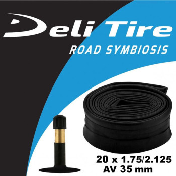Велокамера DeliTire 20 x 1.75 / 2.125 AV 35cm
