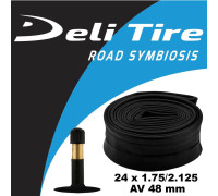 Велокамера DeliTire 24 x 1.75 / 2.125 AV 48cm