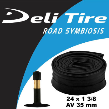 Велокамера DeliTire 24 x 1 3/8 AV Салют