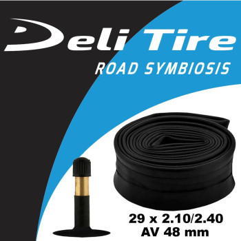 Велокамера DeliTire 29 x 2.10/2.40 AV 48 mm