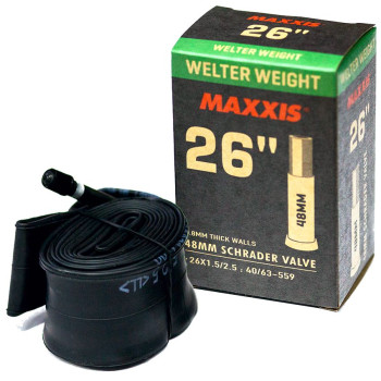 Велокамера Maxxis Welter Weight 26x1.5/2.5 AV 48мм