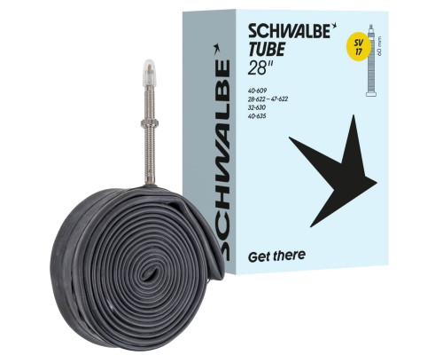 Велокамера Schwalbe SV 17 Standard 28" (28/47-622/635) 60мм