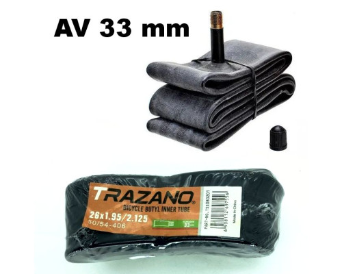 Велокамера TRAZANO 14 x 2.125 AV 