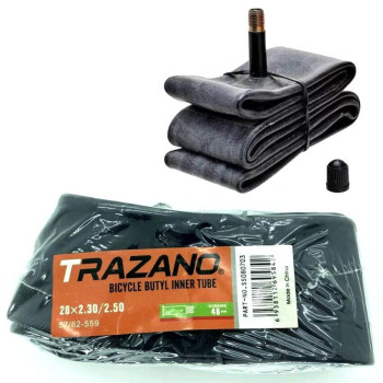 Велокамера TRAZANO 20 x 2.30/2.50 AV 48мм