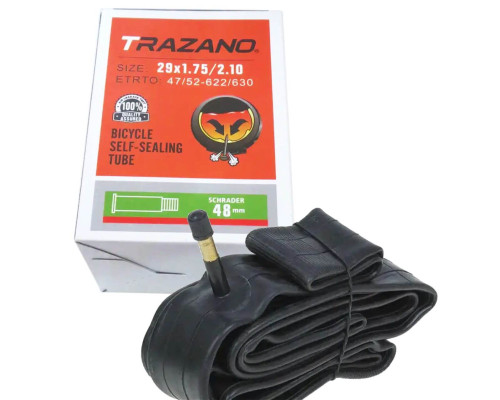 Велокамера з герметиком TRAZANO 29 x 1,75/2,10 AV-48