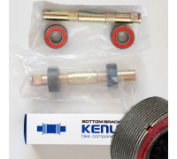 Каретка Kenli KL-910X 140 мм на пром-підшипниках з різьбленням