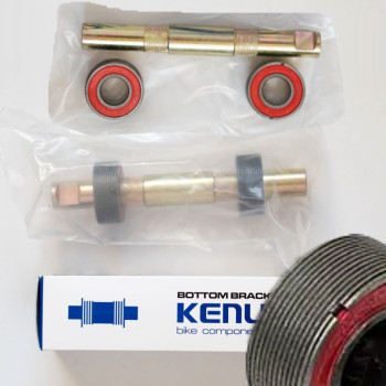 Каретка Kenli KL-910X 140 мм на пром-підшипниках з різьбленням