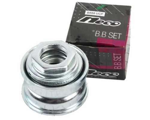 Кріплення каретки BMX NECO B888 (чашки Ø 43,1 мм) срібна