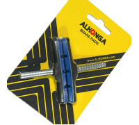 Гальмівні колодки Alhonga HJ-600.12T V-brake без різьблення сині