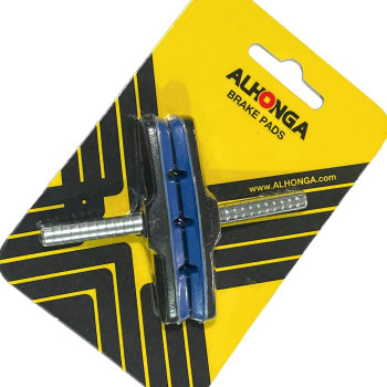 Гальмівні колодки Alhonga HJ-600.12T V-brake без різьблення сині