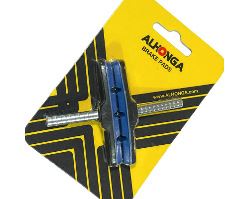 Гальмівні колодки Alhonga HJ-600.12T V-brake без різьблення сині