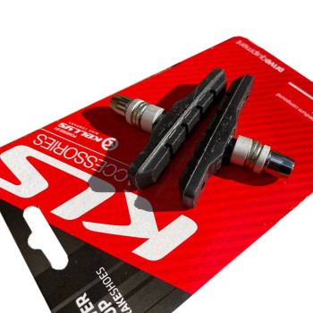 Колодки гальмівні KLS Powerstop V-02 V-Brake 72 мм