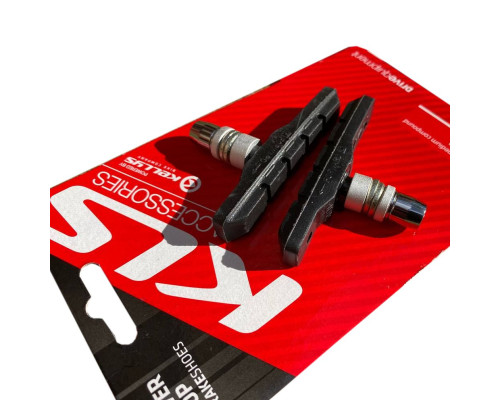 Колодки гальмівні KLS Powerstop V-02 V-Brake 72 мм