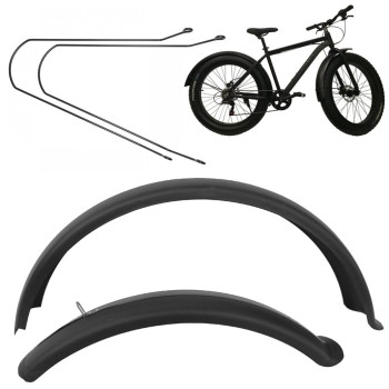 Крила велосипедні FAT BIKE 26" повнорозмірні