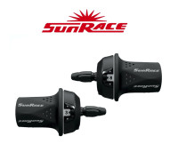 Шифтери SunRace TSM21 комплект 3/8 швидкостей (ревошифт) 