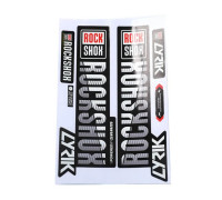 Наклейки на вилку велосипеда RockShox