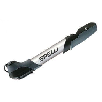 Велосипедный насос SPELLI SPM-196A silver