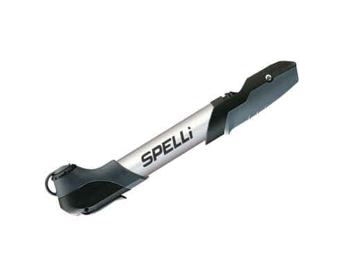 Велосипедний насос SPELLI SPM-196A silver